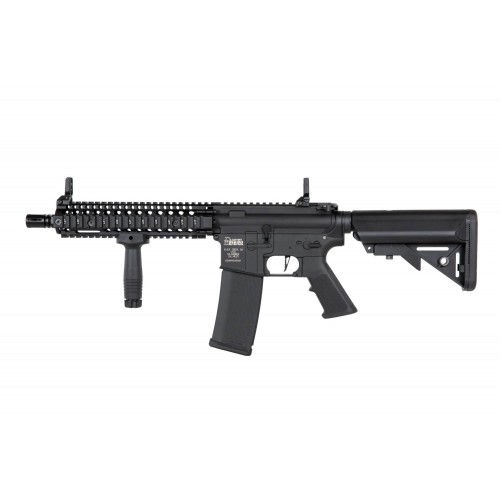 Specna Arms Daniel Defense CORE C-19 (HAL ETU) (BK), Specna Arms introduces the CORE line featuring the advanced HAL (Hall Effect) Electronic Trigger Unit, offering precise, programmable control directly via the trigger and selector